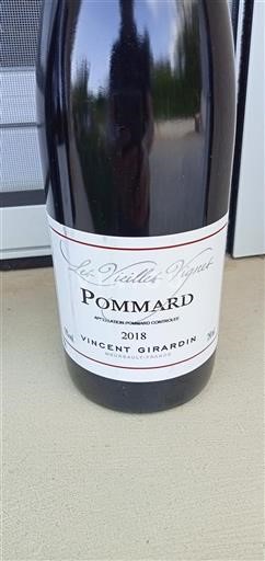 Bourgogne Pommard Vincent Girardin Les Vieilles Vignes 2018