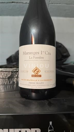 Bourgogne Maranges Premier Cru Domaine Pierre Brazey La Fussière 2018