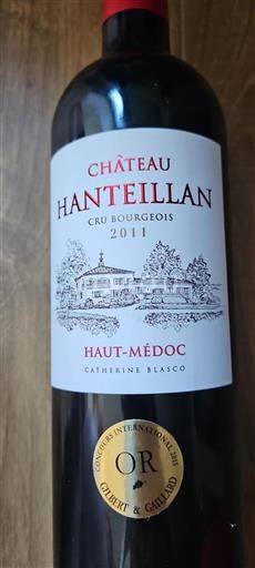 Bordeaux Haut-Médoc Cru Bourgeois Château Hanteillan 2011