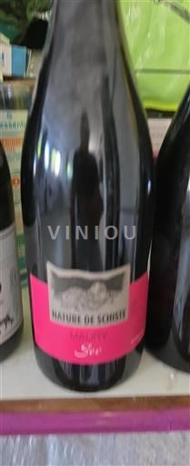 Vin Rouge sec Nature De Schiste 2018 France Roussillon Maury AOC