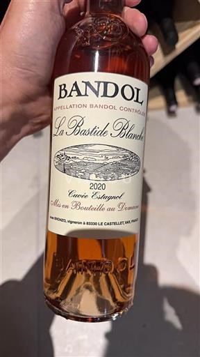 Provence Bandol Domaine La Bastide Blanche Estagnol 2020
