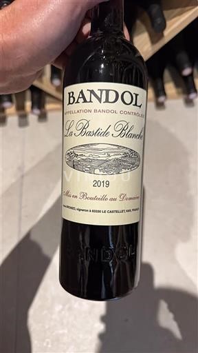 Provence Bandol Domaine La Bastide Blanche 2019