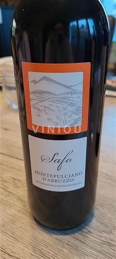 Abruzos Montepulciano d'Abruzzo Safo 2021