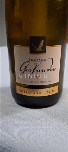 Údolí Loiry Coteaux-du-Layon Domaine La Gerfaudrie Les Hauts de la Gerfaudrie 2022