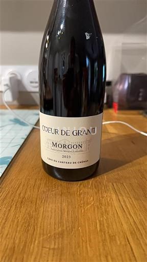 Beaujolais Morgon Château Cave Du De Chénas Cœur de Granit 2023