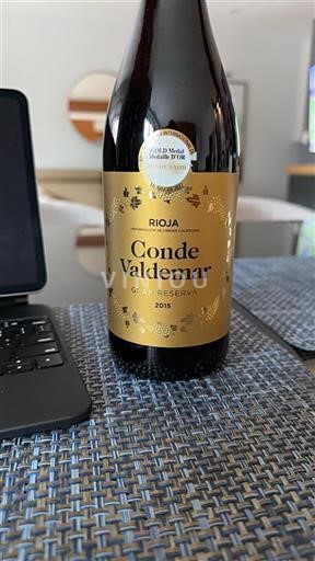 La Rioja Rioja Conde Valdemar Gran Reserva 2015