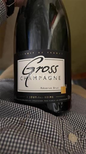 Champagne Šampanské Gross Réserve Brut Neročník