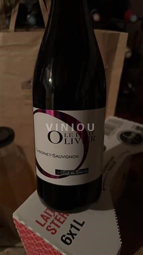 Vin Rouge sec Cabernet-Sauvignon Le Petit Olivier 2022 France Languedoc AOC