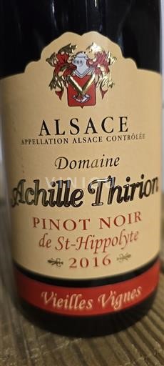 Alsace Achille Thirion Vieilles Vignes 2016