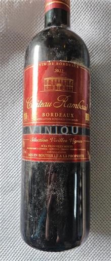 Bordeaux Château Rambaud Sélection Vieilles Vignes 2022