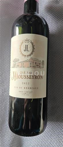 Bordeaux Château Mousseyron 2022