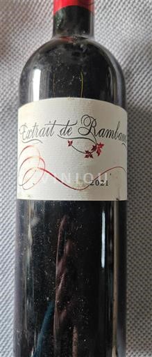 Bordeaux Non specificato Château Rambaud Extrait 2021