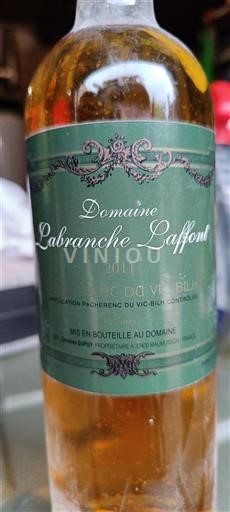 Sud-Ovest Pacherenc-du-vic-bilh Domaine Labranche Laffont 2011
