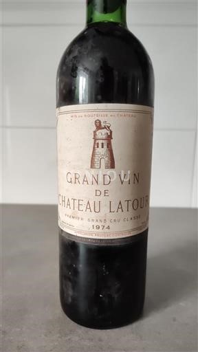 Bordeaux Pauillac Grand Cru Château Latour Grand Vin 1974