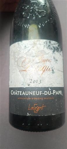 Rhônen laakso Châteauneuf-du-Pape Domaine Laurent Lypique 2013