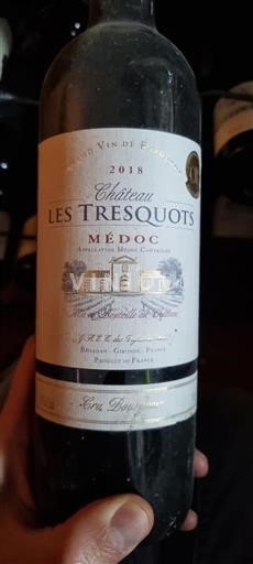 Bordeaux Médoc Cru Bourgeois Château Les Tresquots 2018
