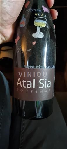 Languedoc Corbières-boutenac Atal Sia 2014