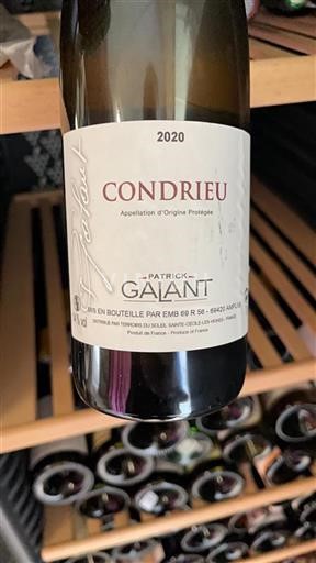 Rhônevallei Condrieu Patrick Galant 2020