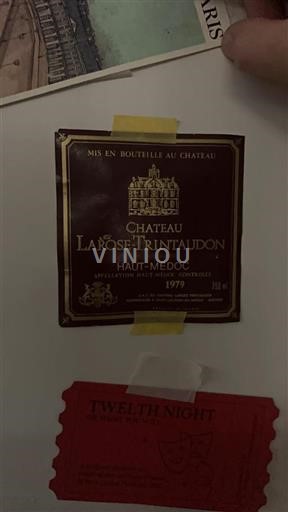 Bordeaux Haut-Médoc Château La Rose Trintaudon 1979