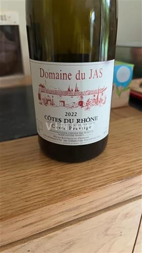 Rhônedalen Côtes du Rhône Domaine Jas Prestige 2022