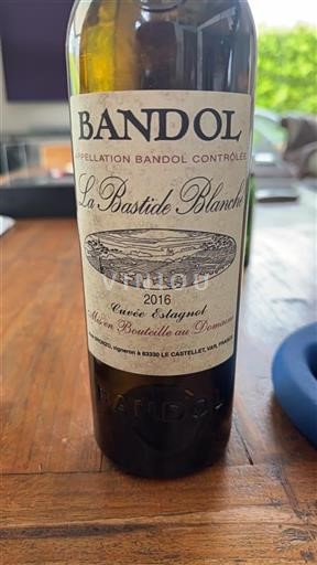 Provence Bandol Domaine La Bastide Blanche Estagnol 2016