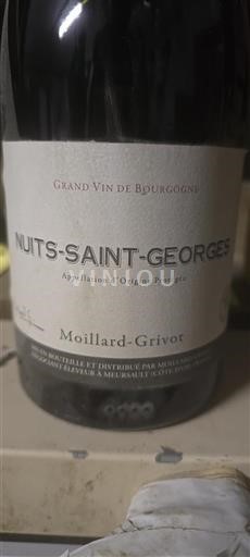 Bourgondië Nuits-saint-georges Moillardgrivot 2020
