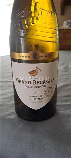 Valle del Rodano Côtes-du-Rhône Domaine Rochemond Grand Becassier 2022