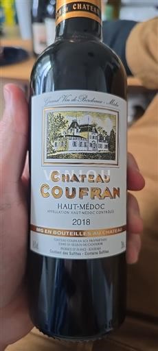 Bordeaux Haut-Médoc Château Coufran 2018