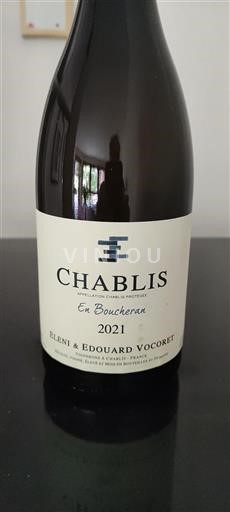 Bourgogne Chablis Eleni & Edouard Vocoret En Boucheran 2021