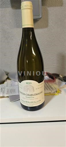 Bourgogne Corton-Charlemagne Grand Cru Domaine Rollin Père Et Fils 2022