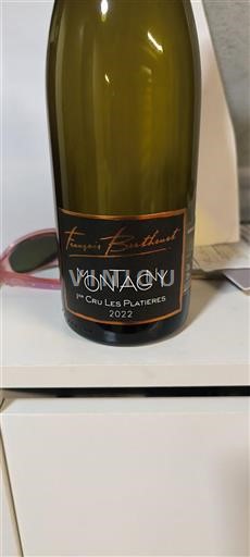 Burgundy Montagny Premier Cru François Berthenet Les Platières 2022