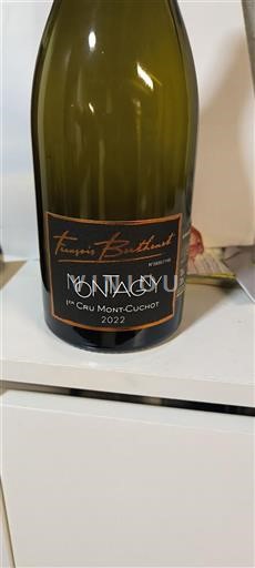 Bourgogne Ospecificerad Premier Cru François Berthaut Mont-Cuchot 2022
