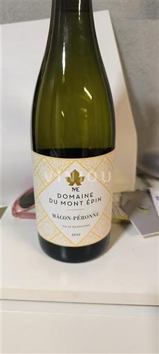 Burgundy Mâcon and Mâcon-Villages Domaine Mont Épin 2022