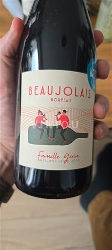 Beaujolais Famille Girin Nouveau 2024