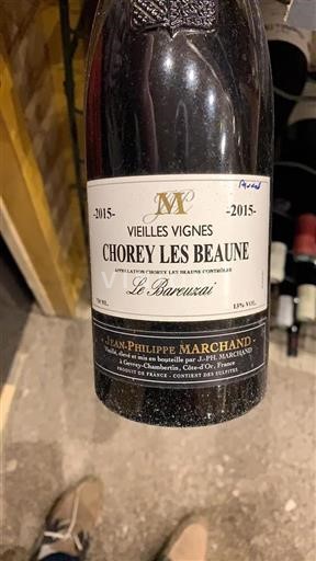 Borgogna Chorey-lès-Beaune Jeanphilippe Marchand Le Bareuzai 2015