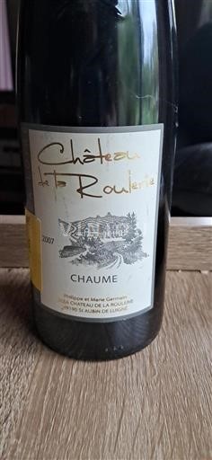 Valle della Loira Chaume Château La Roulerie 2007