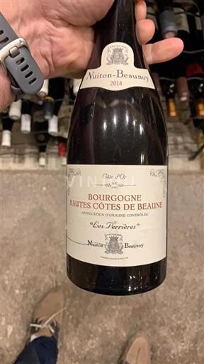 Burgundy Hautes-Côtes de Beaune Nuitonbeaunoy Les Perrières 2014