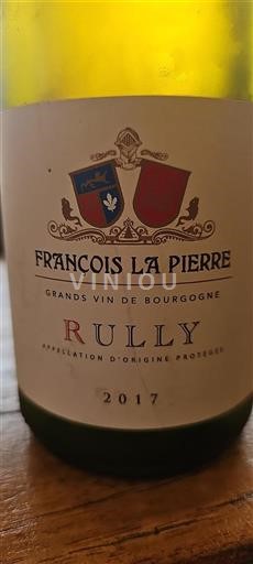 Bourgondië Rully François La Pierre 2017