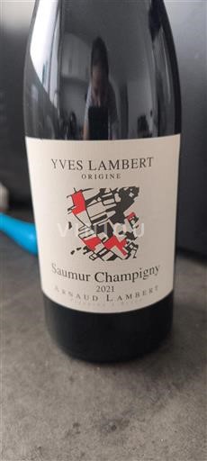 Vallée de la Loire Saumur-champigny Arnaud Lambert Origine 2021