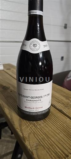 Burgundija Nuits-Saint-Georges Premier Cru Moillardgrivot Chaignots 2019