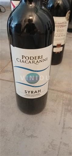 Sicilia Non specificato Poderi Ciacaranni Syrah 2021