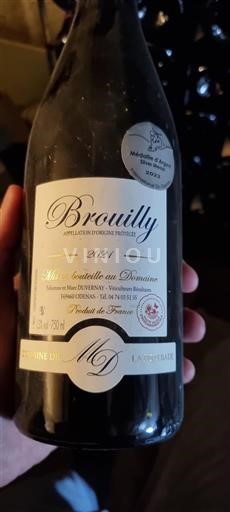 Beaujolais Brouilly Domaine La Poyebade 2021
