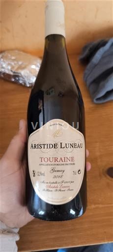 Loire Valley Touraine Aristide Luneau Gamay 2018