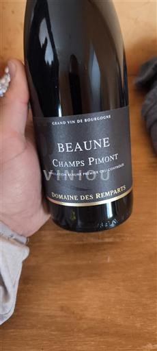 Bourgogne Ospecificerad Premier Cru Domaine Des Remparts Champs Pimont Icke årgångsbetecknad