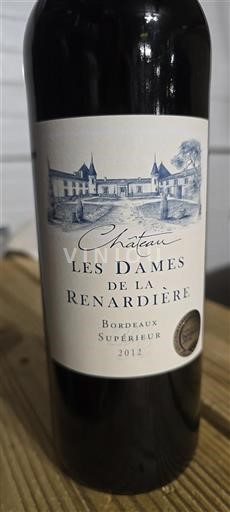 Bordeaux Bordeaux superiore Château Les Dames De La Renardière 2012