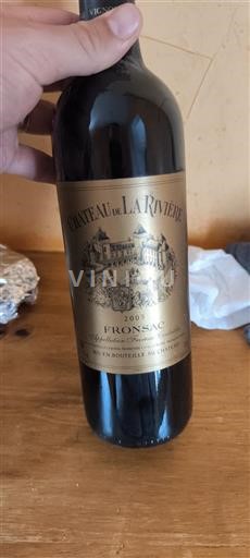 Bordeaux Fronsac Château La Rivière 2005