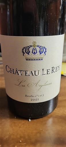 Bordeaux Castillon-côtes-de-bordeaux Château Le Rey Les Argileuses 2021