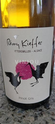 Alsace Rémy Kieffer Pinot Gris 2022