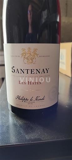 Bourgogne Santenay Château Philippe Le Hardi Les Hâtes Ikke årgangsbestemt