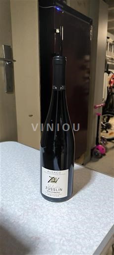 Vin Blanc moelleux Bollenberg Valentin Zusslin 2020 France Alsace
